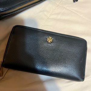 Tory Burch Black Wallet